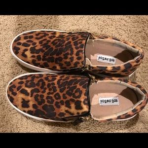 Leopard Slip on Shoes